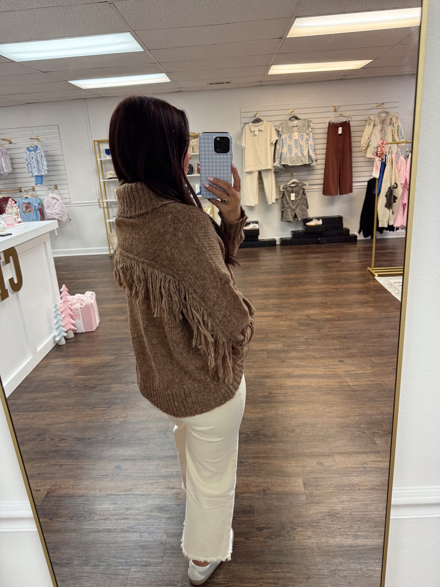 Fringe Detail Sweater