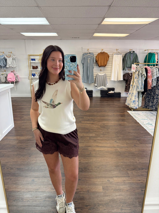 Mallard Duck Printed Tank