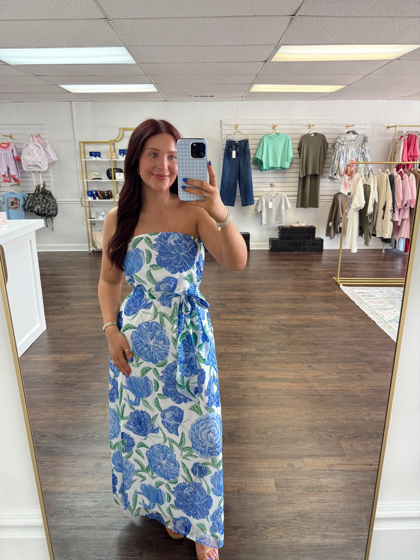 Spring Blue Maxi | Restock