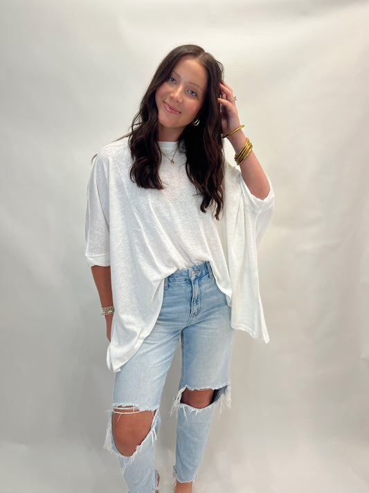 The Cecily Top | WHITE