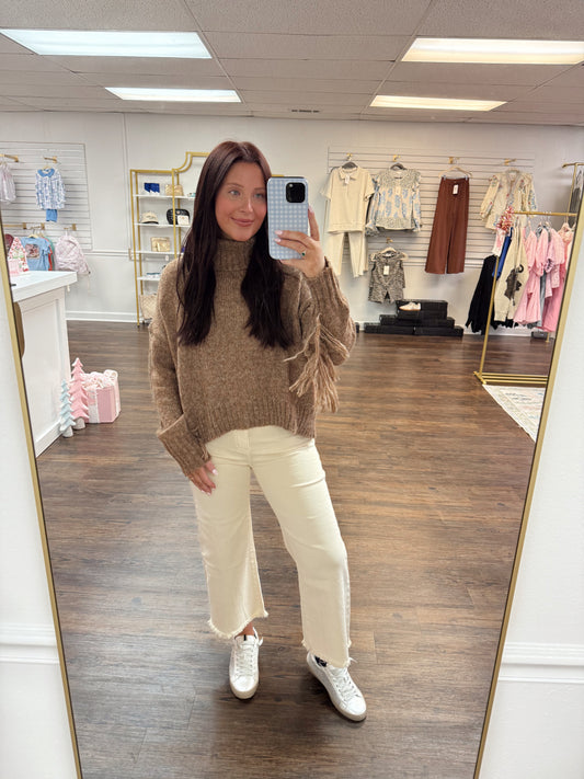 Fringe Detail Sweater