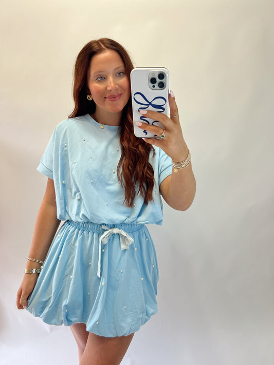 The Blue Pearly Set