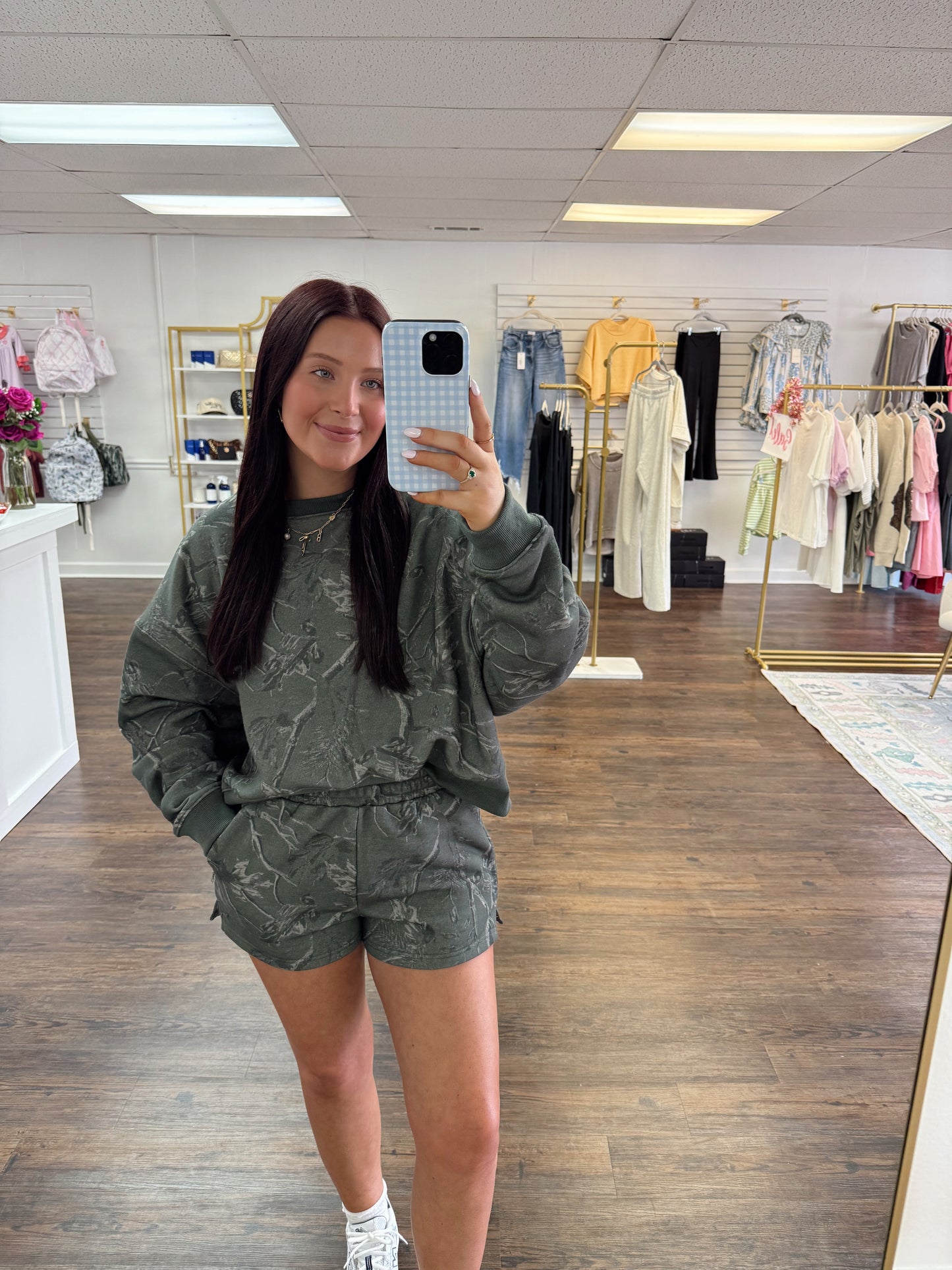 Olive Camo Sweatset