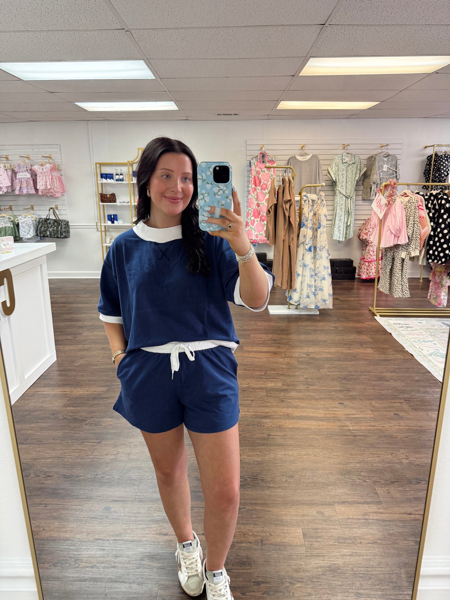 Navy Colorblock Set