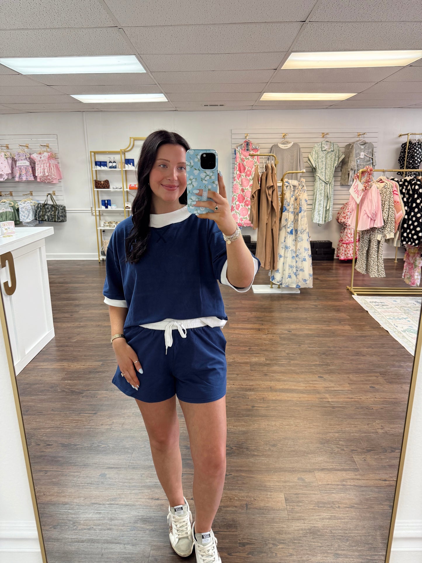 Navy Colorblock Set