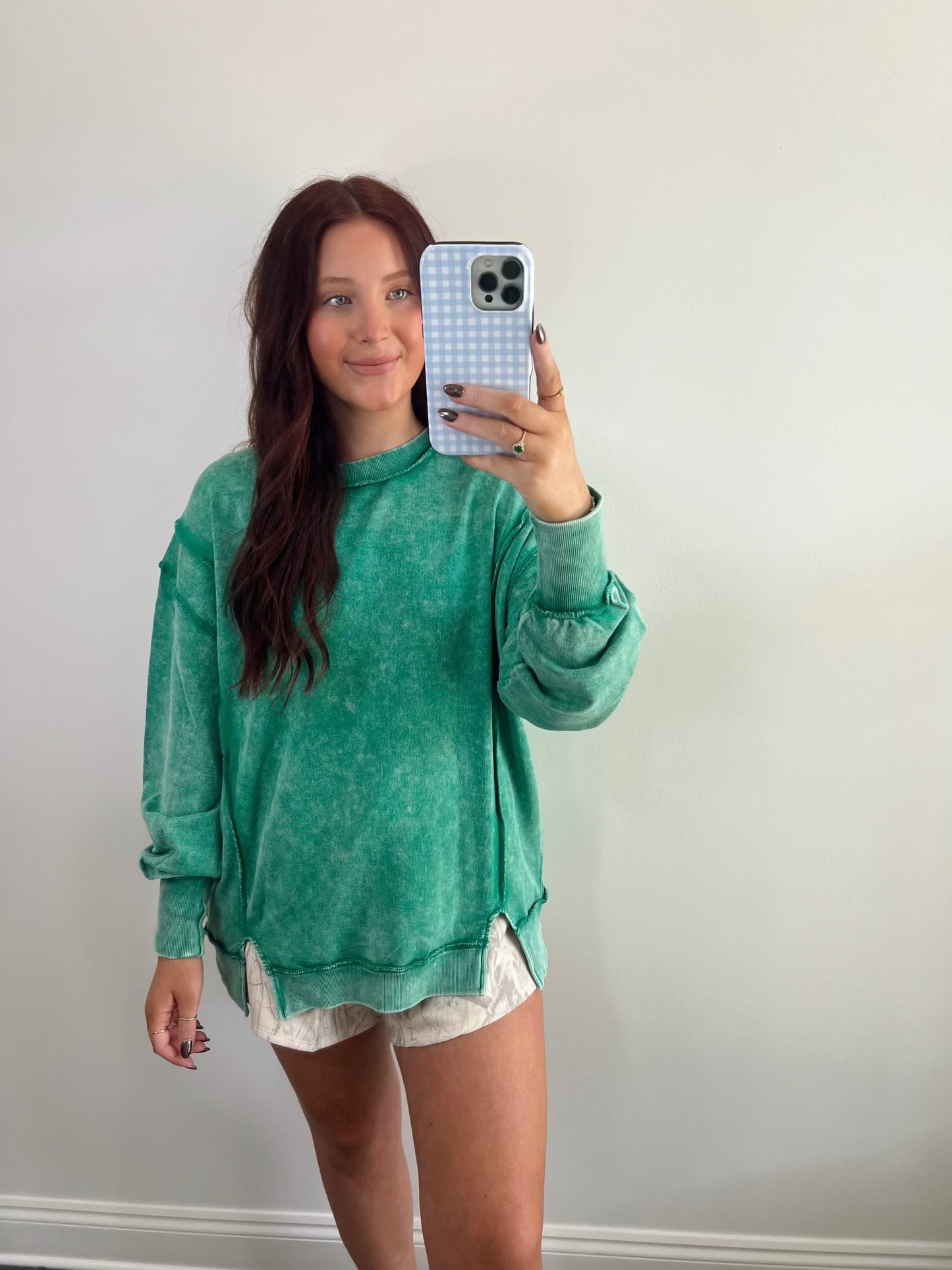 Acid Washed Pullover