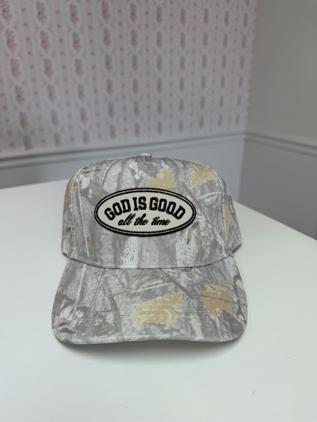 God Is Good Camo Hat