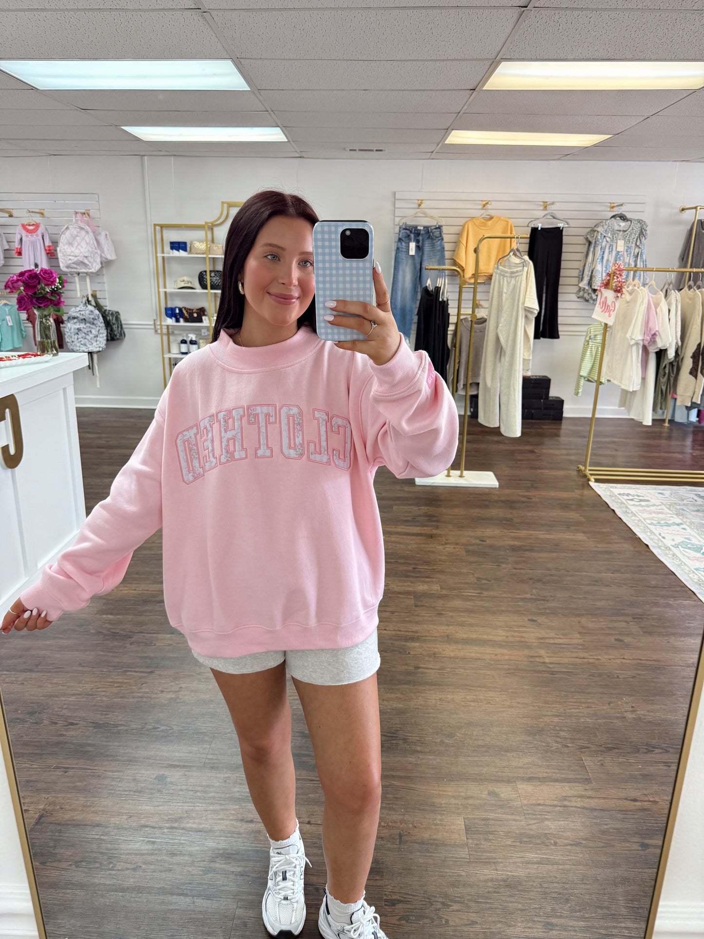 CLOTHED Embroidery Mockneck