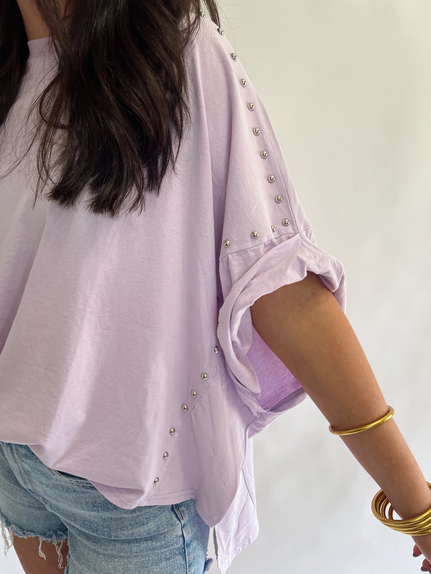 The Stud Top | LAVENDER