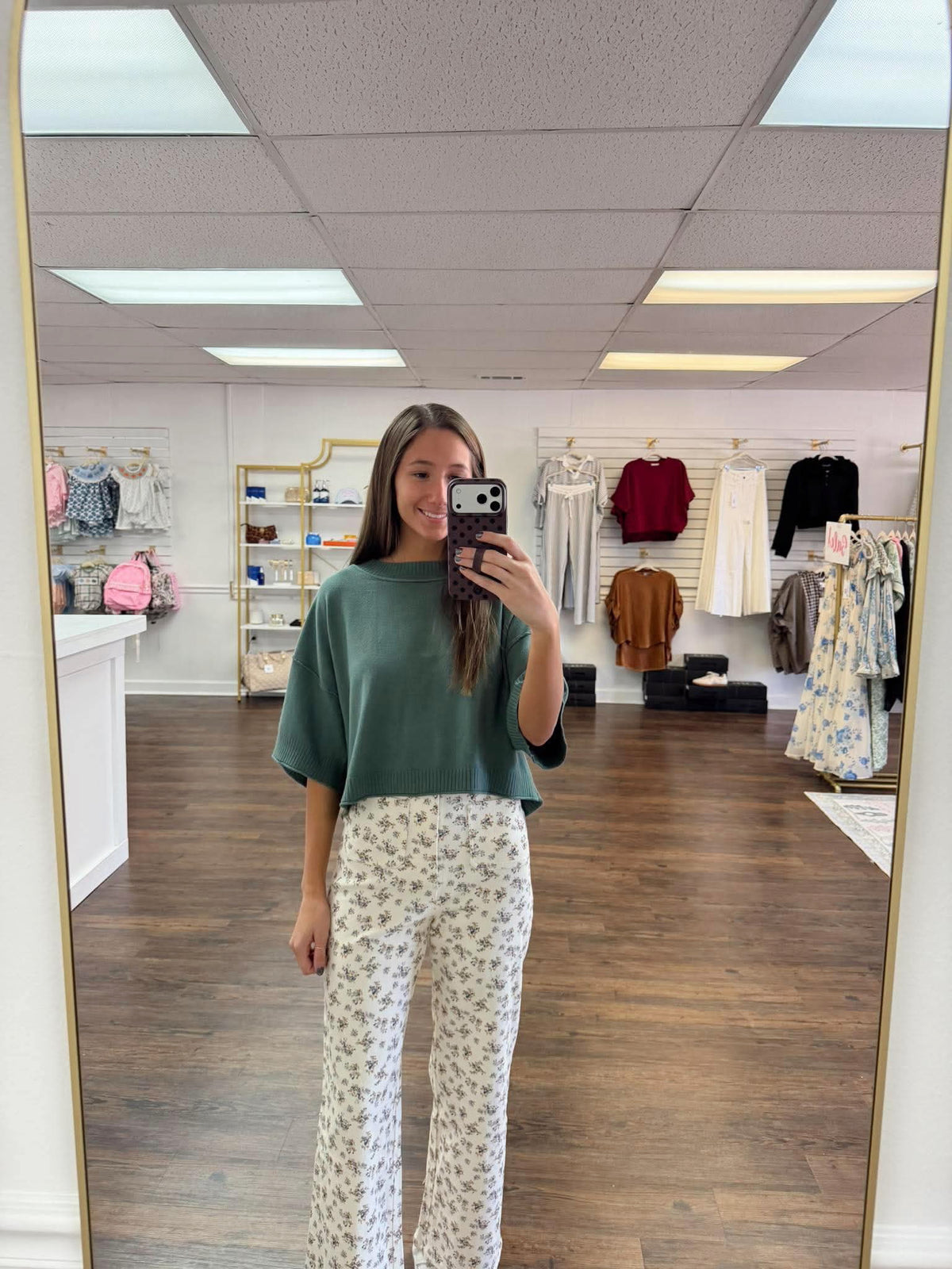 Ash Jade Soft Knit Top