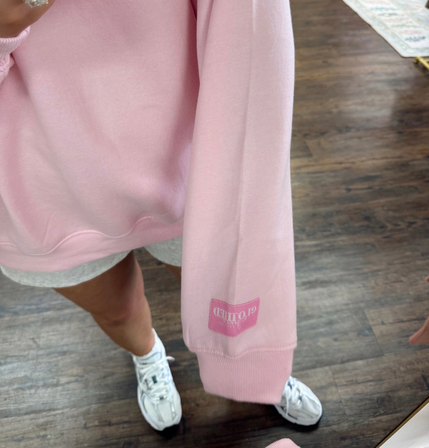 CLOTHED Embroidery Mockneck