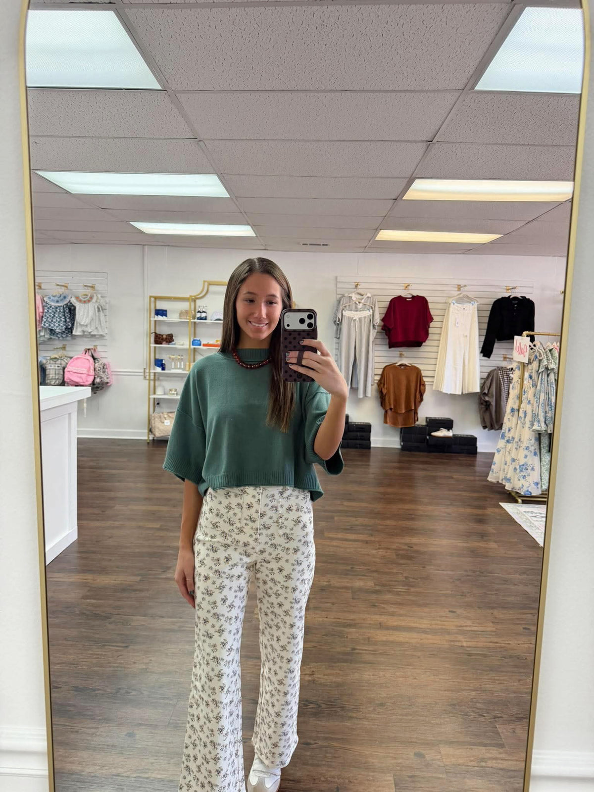 Ash Jade Soft Knit Top