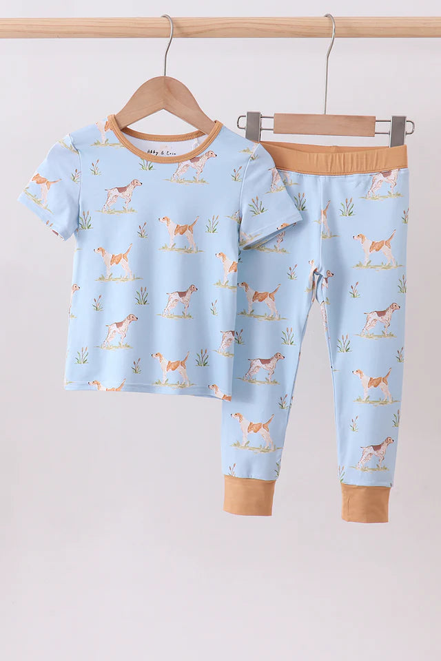 Puppy Bamboo Pajama Set